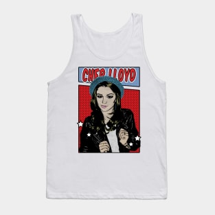 Cher Llyod Pop Art Comic Style Tank Top